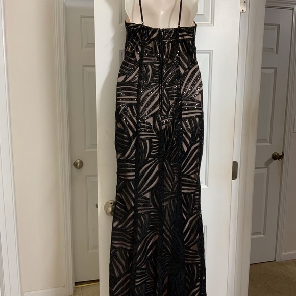 TRIXXI - black sequins dress - Picture 9 of 12